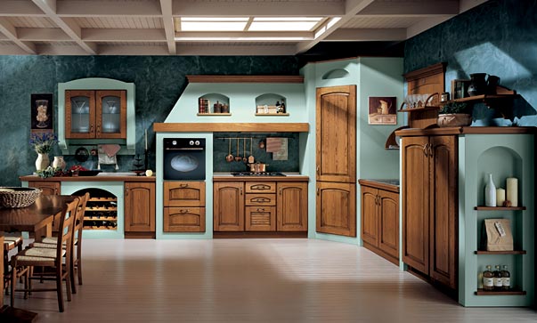 Cucina finta muratura Heral Venere