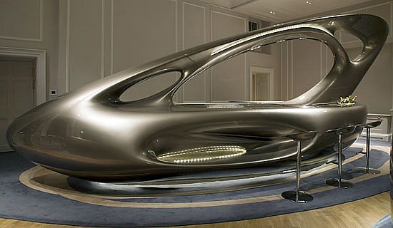 metallic bar