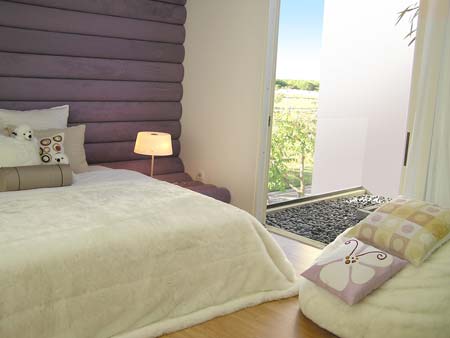 camera da letto stile etnico