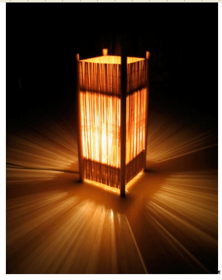 lampada etnica