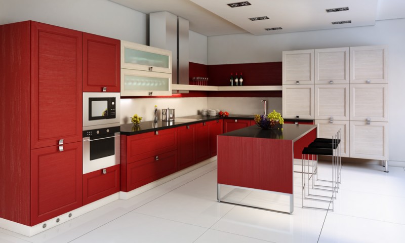 Arredare la cucina con il rosso e il bianco: idee e ispirazioni Arredare la cucina con il rosso e il bianco: idee e ispirazioni