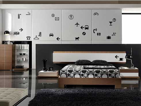 camera da letto stile classico/moderno