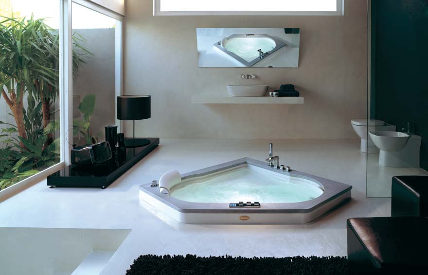 vasca da bagno da terra mini jacuzzi