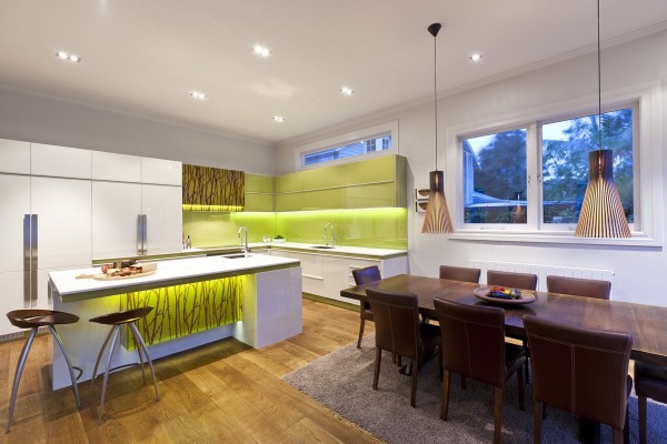 cucina-verde-legno
