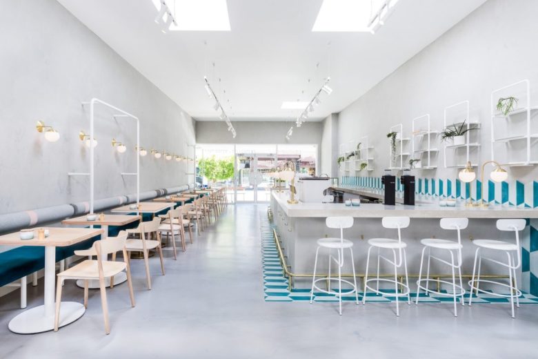 No.19 Cafe Society, Ascot Vale, by BIASOL:Design Studio. Photo © Ari Hatzis