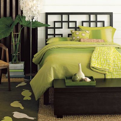 letto verde
