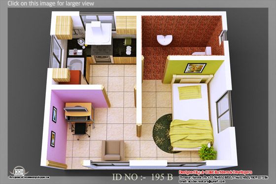 casa piccola disposizione