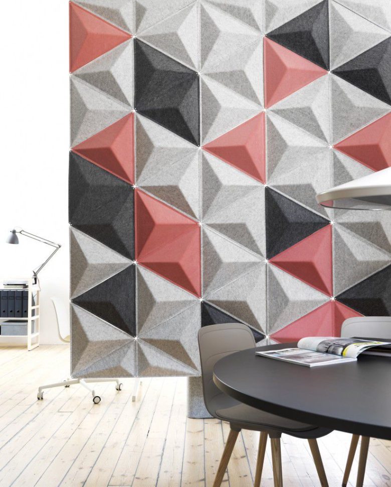 Felt sound absorption panel