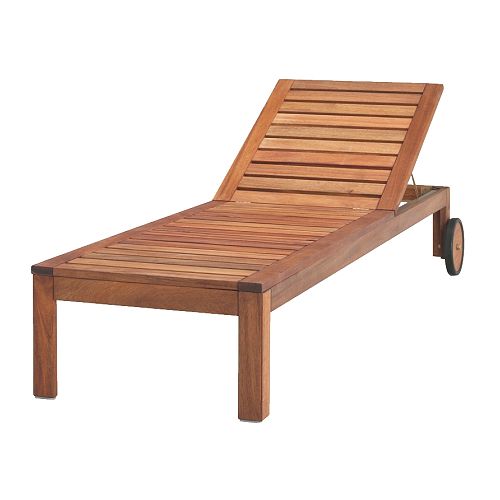 ikea lettino in legno sdraio
