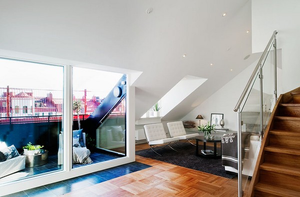 arredamento attico 