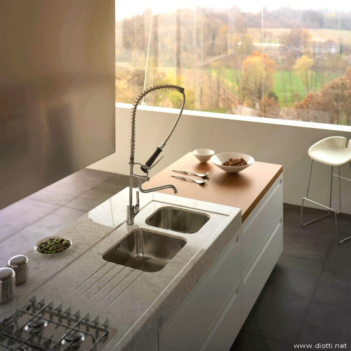 piano cucina marmo
