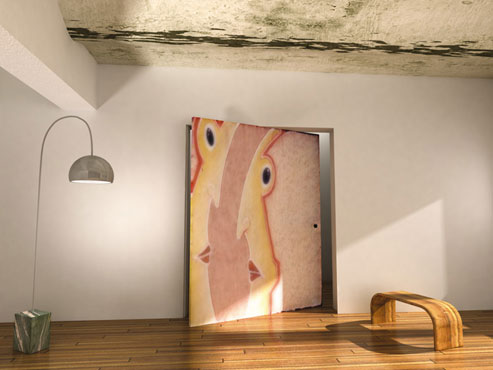 Porte a filo muro invisibili Porte a filo muro invisibili