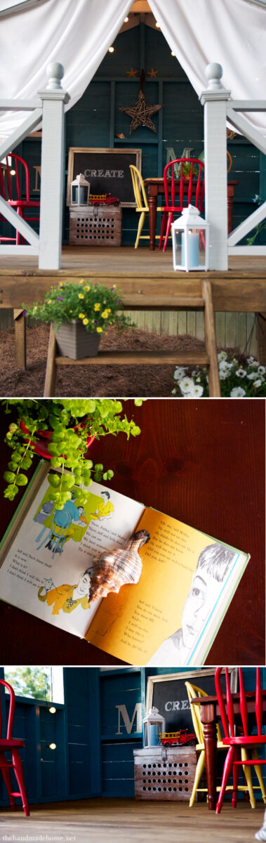 casetta legno bambini