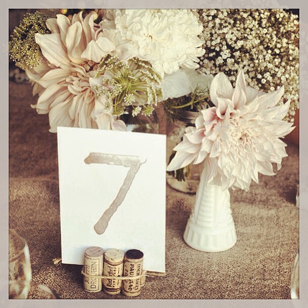 Segnaposto in sughero #desainer #wedding