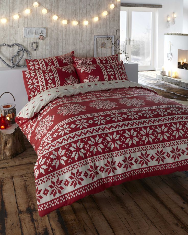 camera-letto-natalizia