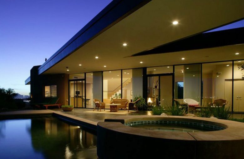 casa pareti in vetro 17
