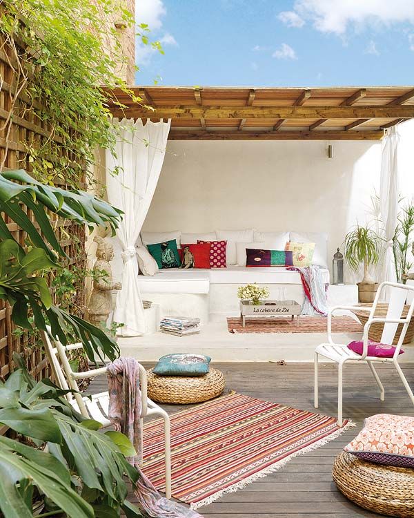 terrazzo arredo stile etnico