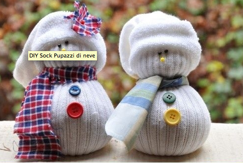 pupazzi di neve natalizi