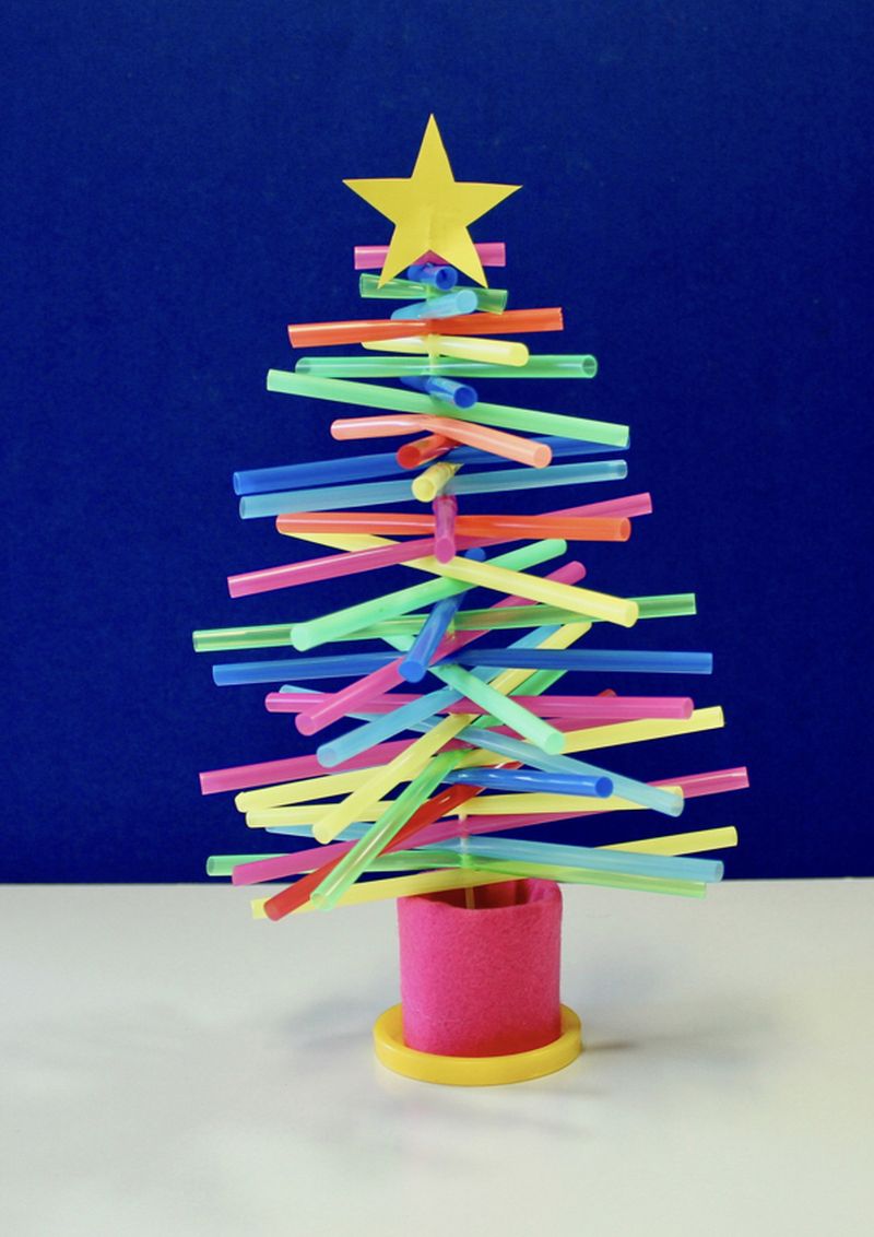 Cannucce Di Carta Di Natale | Dexam | Biodegradabili | 50 Pezzi | Festive | Kraft
