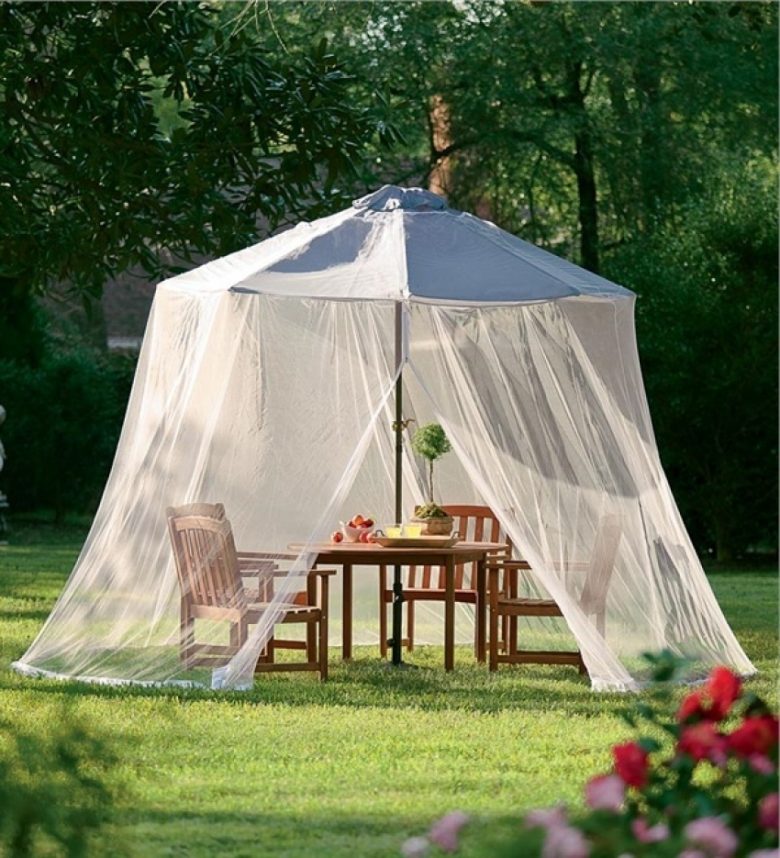 Umbrella Mosquito Net Porch Amp Patio Curtains Patio Umbrella With Mosquito Netting