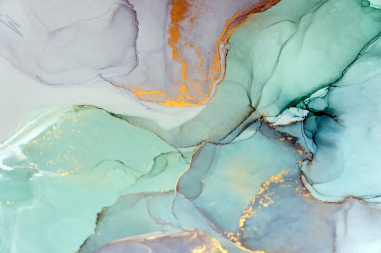 Ink,,Paint,,Abstract.,Closeup,Of,The,Painting.,Colorful,Abstract,Painting