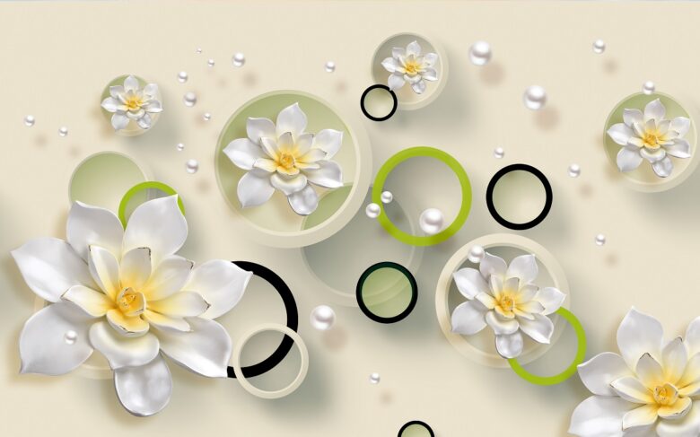 3d,Floral,Wallpaper,For,Wall