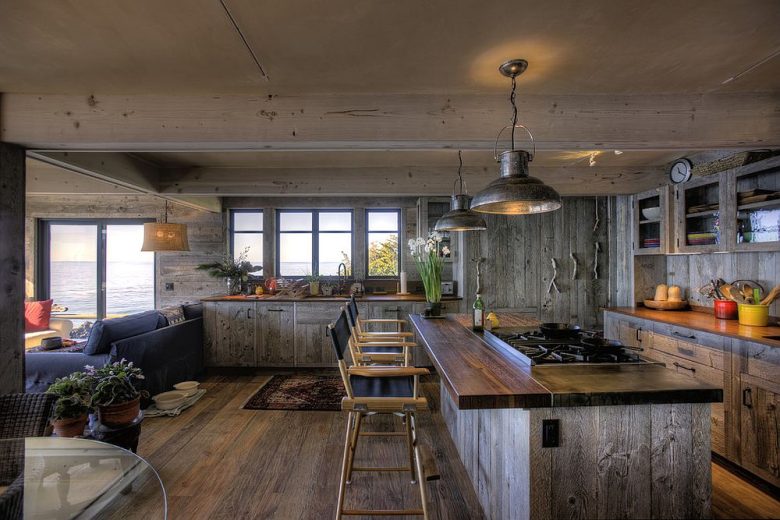 pavimento-stile-industriale-cucina-soggiorno