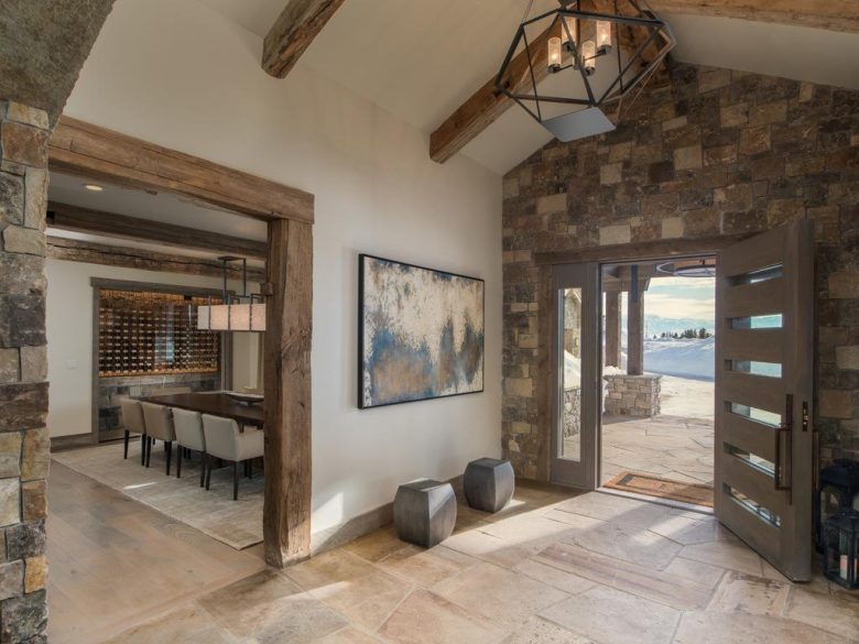 casa-stile-rustico-travi