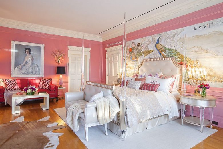 camera-da-letto-color-rosa-antico-vittoriano