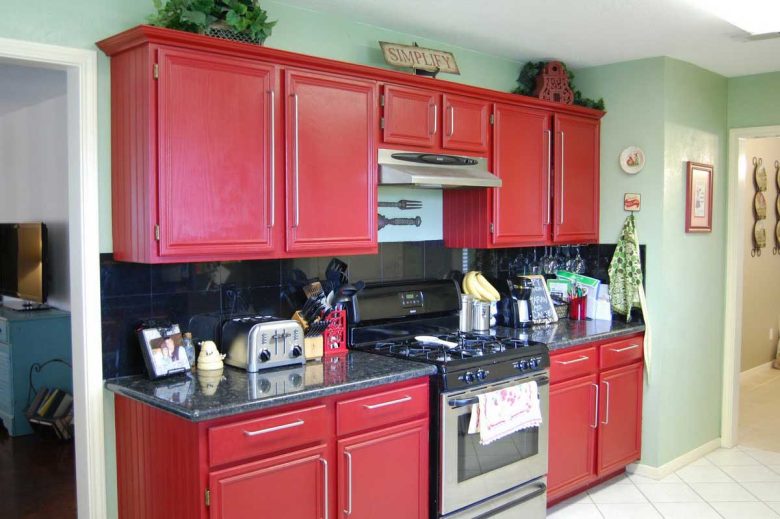 cucina-piccola-rossa
