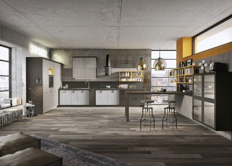 cucina-a-vista-loft-open