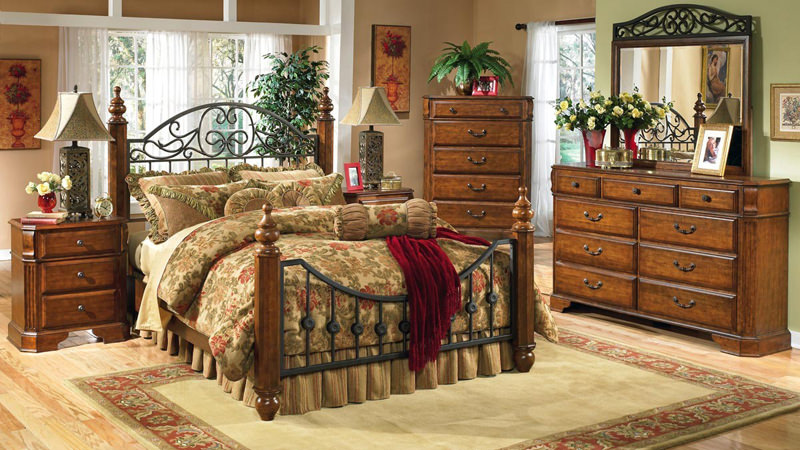 arredamento-stile-country-camera-letto