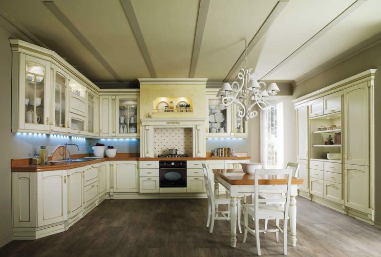 arredamento-stile-country-cucina-forno