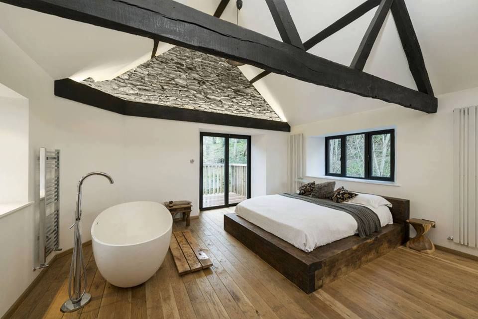 camera-letto-rustica-moderna