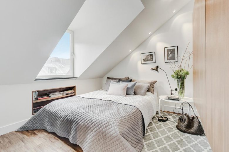 arredare-sottotetto-camera-letto-nordico