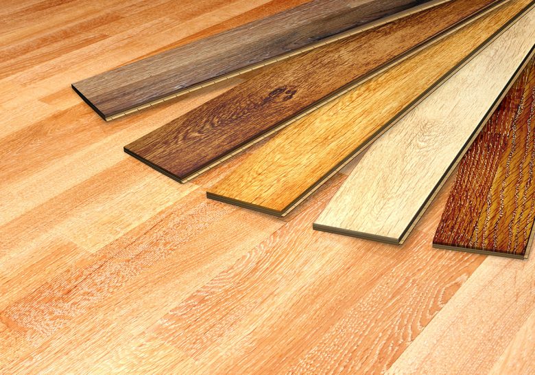 New oak parquet