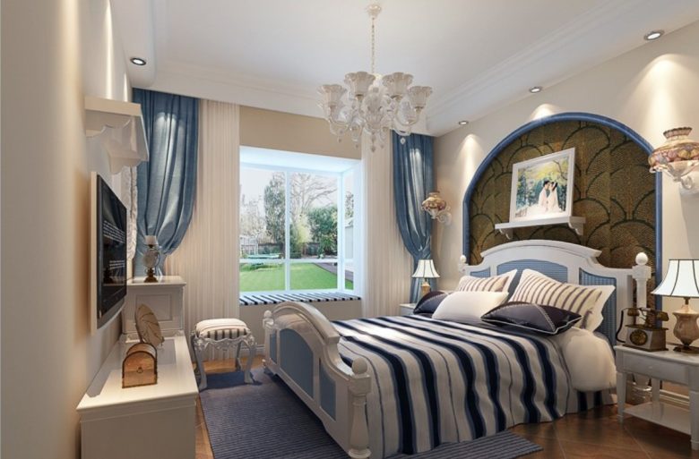 stile-mediterraneo-camera-letto-tessuti