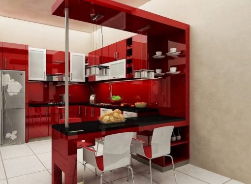 30 idee eccitanti di rosso per la cucina