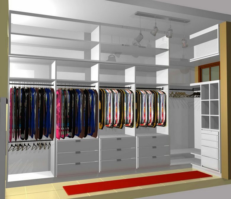 cabina-armadio-illuminazione-led-faretti