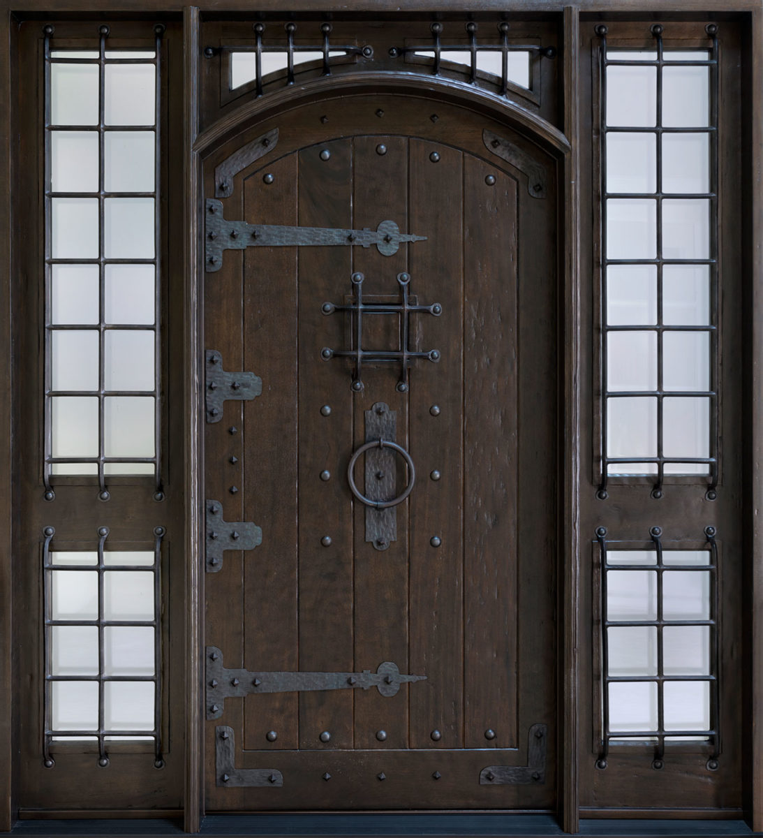 porta-ingresso-ferro-battuto