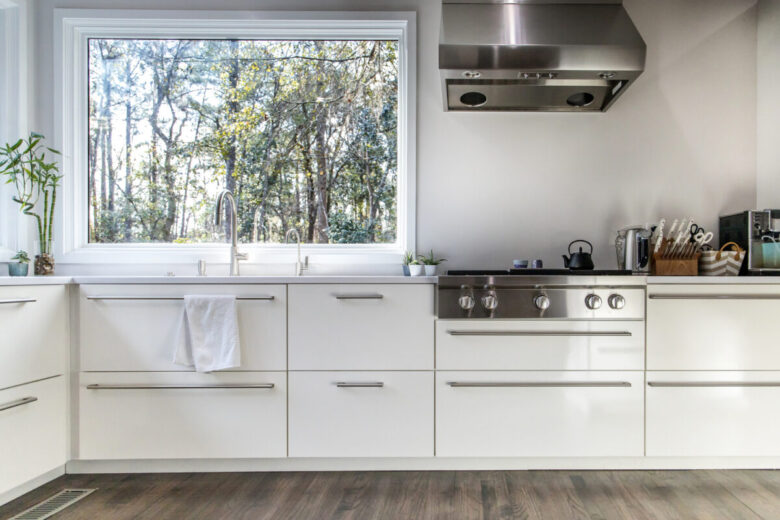 Spacious,Large,Modern,White,Kitchen,Recently,Updated,With,High-end,Appliances,