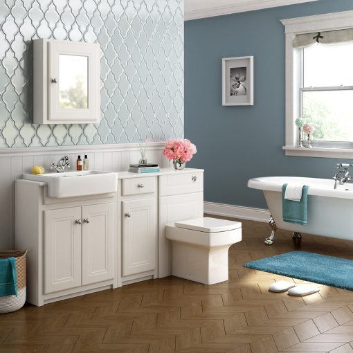 Bagno shabby chic: i colori migliori per arredare