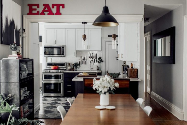 boho-chic-cucina-contrasto