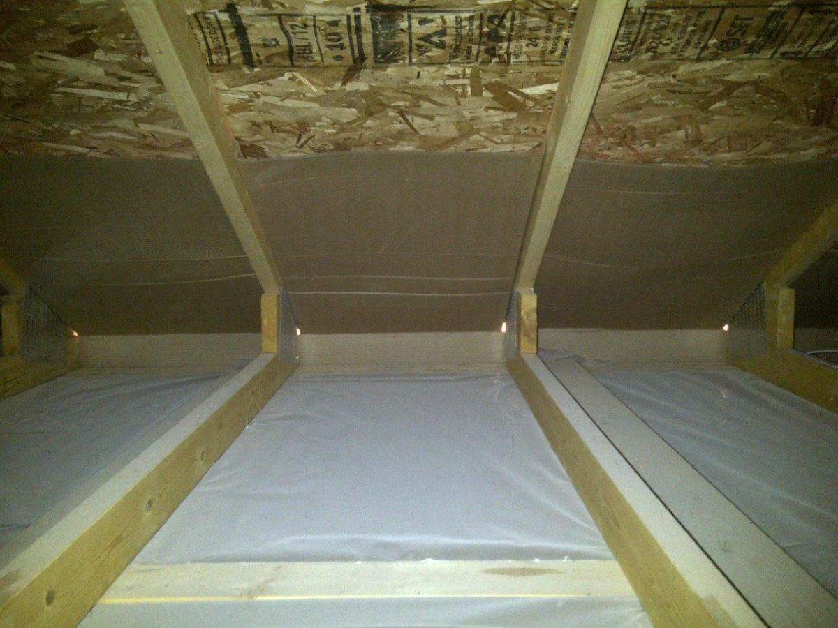 52 Attic Insulation Vapor Barrier Attic Black Mold And Why Is It for size 1280 X 960