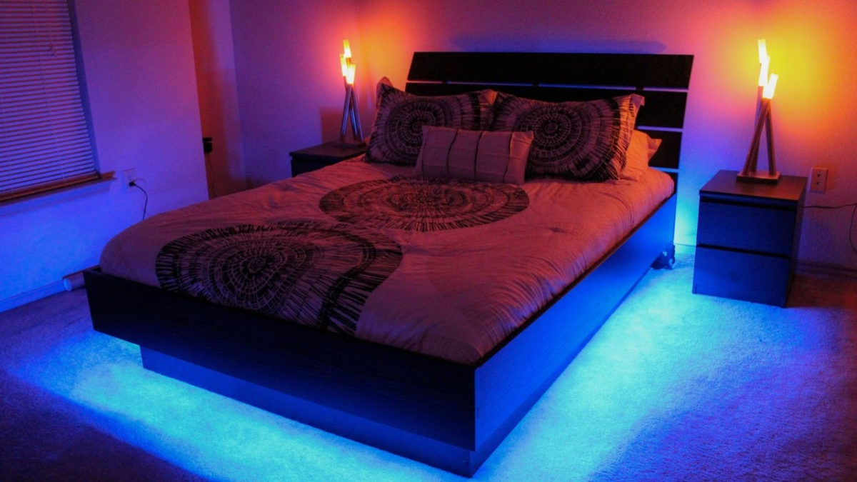 creative decoration led lights for bedroom led strip light bedroom