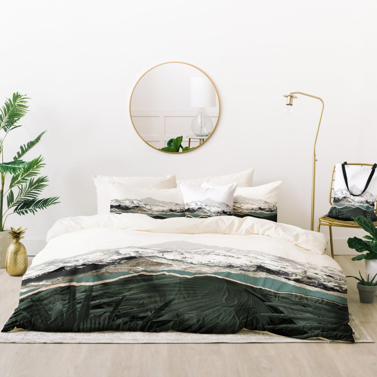 Arredare la camera da letto in stile jungalow