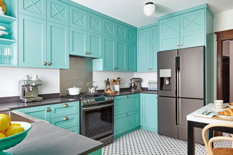 colore-turchese-cucina