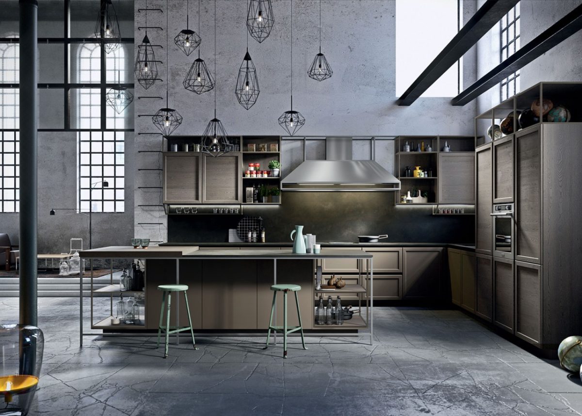 cucina-snaidero-industriale-catalogo-2019