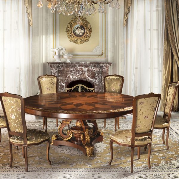 sala-pranzo-classica-marmo-legno