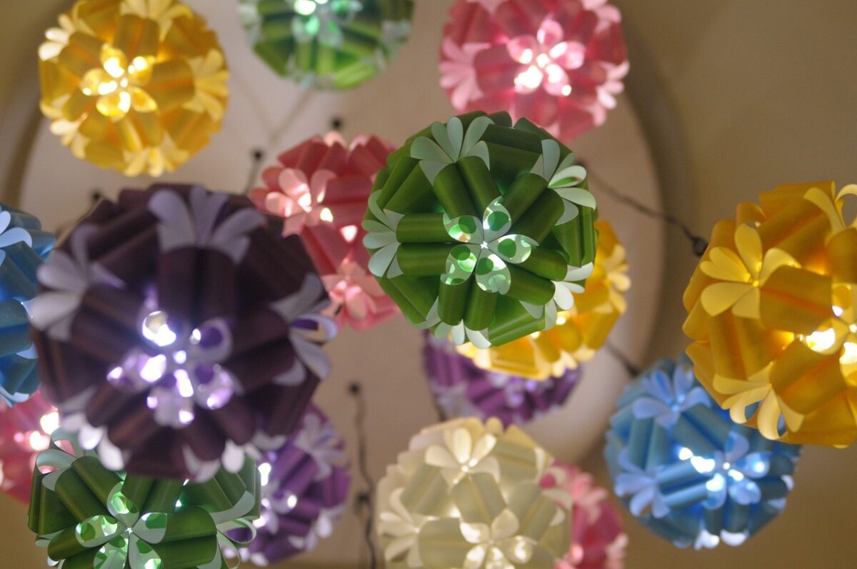 Lampade realizzate con bottiglie di plastica Lampade realizzate con bottiglie di plastica